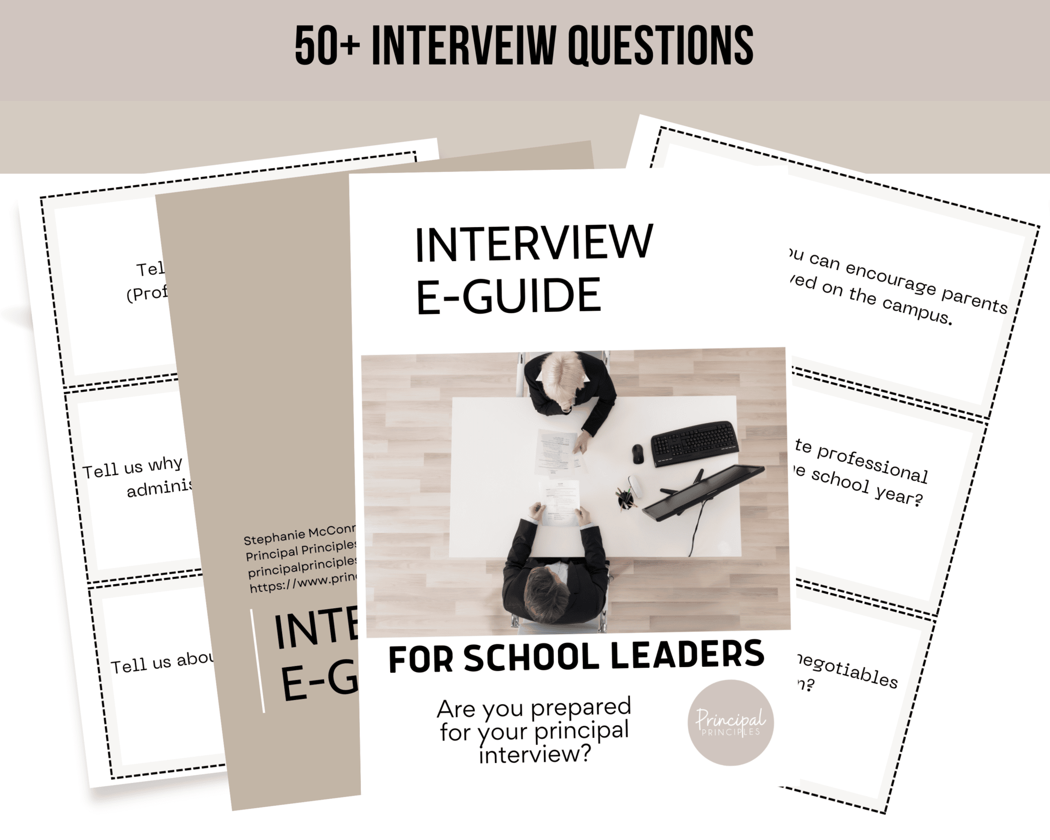 Principal Interview Bundle Packet - Stephanie McConnell/Principal ...