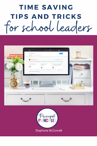 Time Saving Tips for School Leaders