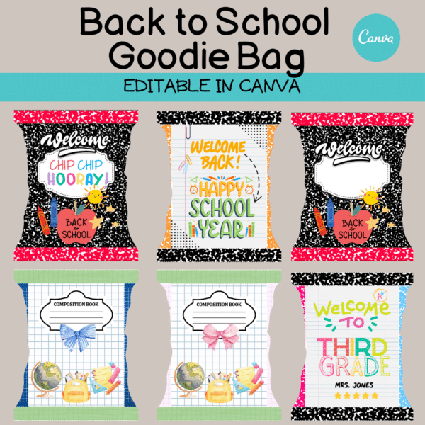 Back to School Treat Bag