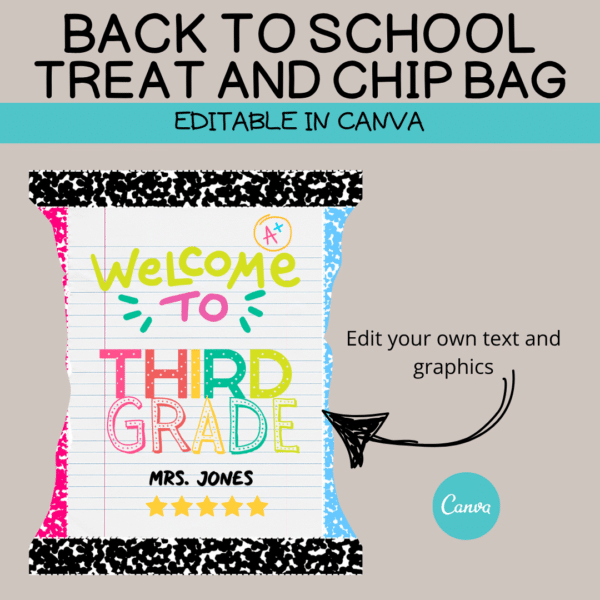 Back to School Treat Bag - Image 3
