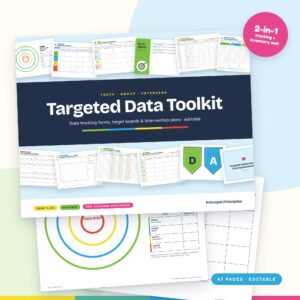 Targeted Data Toolkit: Track Progress, Group Students & Plan Interventions
